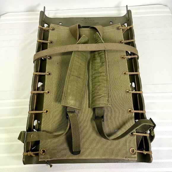 1945 US Military Army M1944 Packboard WW2 American Seating Radioman Medic Frame - Picture 11 of 14